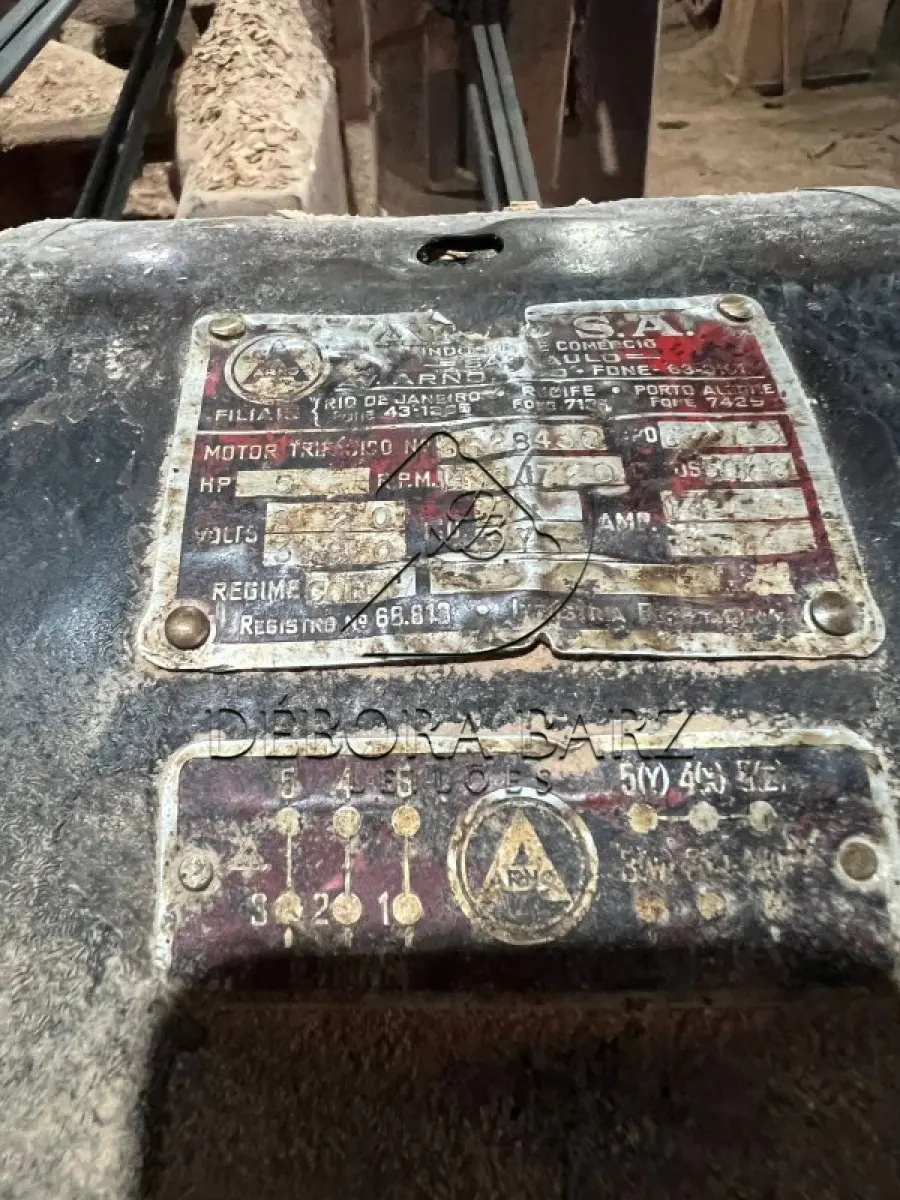 LOTE 001 - Máquinas para Serraria.